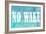 No Wake-Kimberly Allen-Framed Art Print