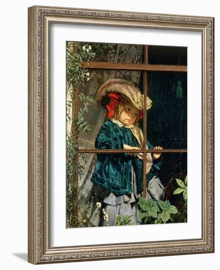 No Walk Today, 1856-Sophie Anderson-Framed Giclee Print