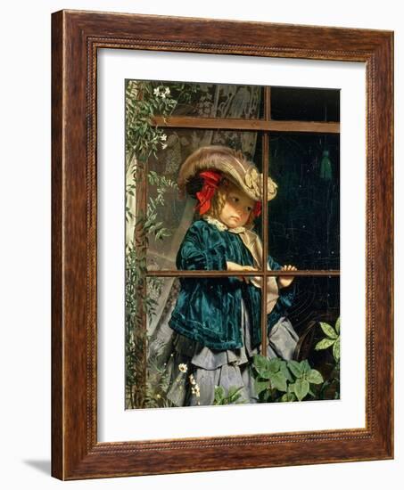 No Walk Today, 1856-Sophie Anderson-Framed Giclee Print