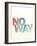 No Way-Philip Sheffield-Framed Giclee Print