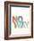 No Way-Philip Sheffield-Framed Giclee Print