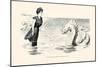No Wonder the Sea Serpent Frequents Our Coast-Charles Dana Gibson-Mounted Art Print