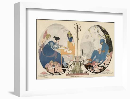 No Wonder There's a Paper Shortage-Gerda Wegener-Framed Photographic Print