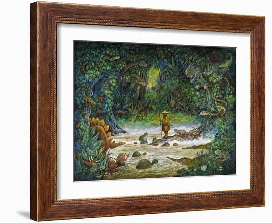 Noah and the Swamp Things-Bill Bell-Framed Giclee Print