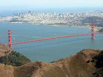 Golden Gate Bridge-Noah Berger-Framed Photographic Print