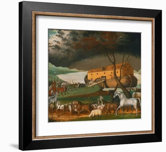 Noah’s Ark, 1846-Edward Hicks-Framed Giclee Print