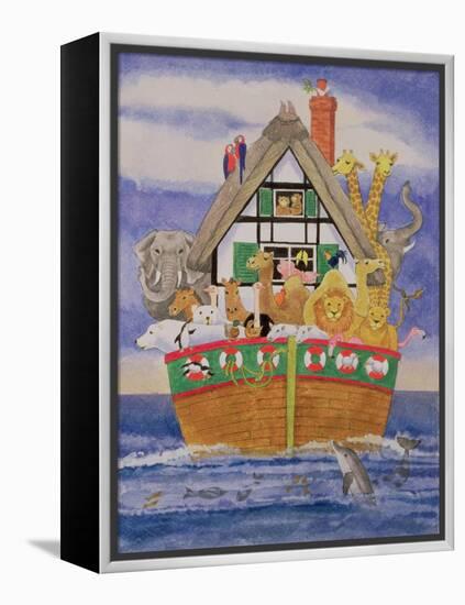 Noah's Ark, 1989-Linda Benton-Framed Premier Image Canvas