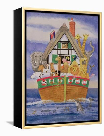 Noah's Ark, 1989-Linda Benton-Framed Premier Image Canvas
