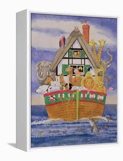 Noah's Ark, 1989-Linda Benton-Framed Premier Image Canvas