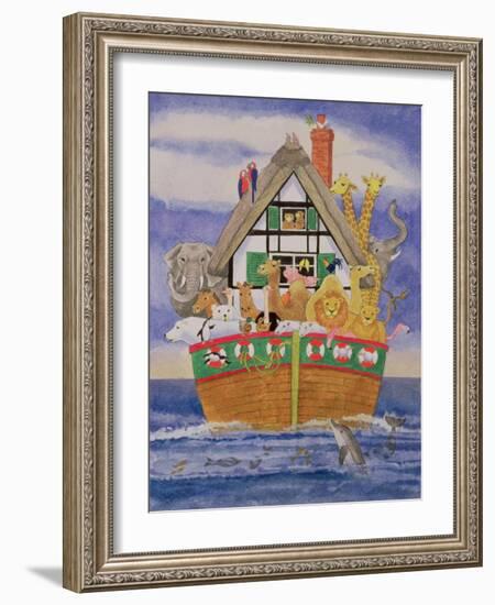 Noah's Ark, 1989-Linda Benton-Framed Giclee Print