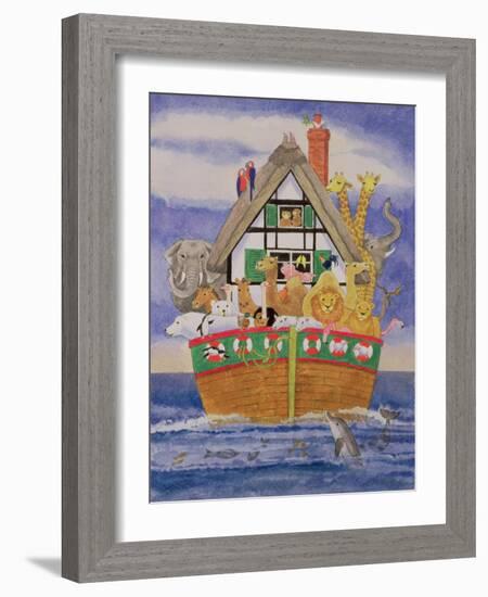 Noah's Ark, 1989-Linda Benton-Framed Giclee Print