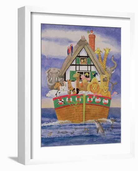 Noah's Ark, 1989-Linda Benton-Framed Giclee Print