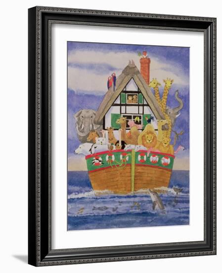 Noah's Ark, 1989-Linda Benton-Framed Giclee Print