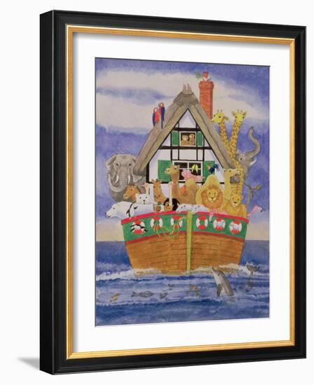 Noah's Ark, 1989-Linda Benton-Framed Giclee Print