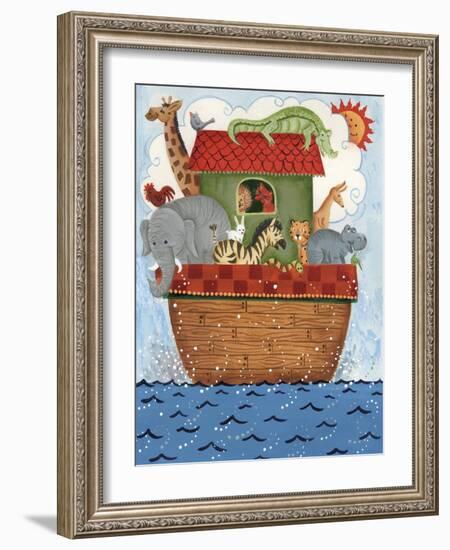 Noah's Ark 2-Beverly Johnston-Framed Giclee Print