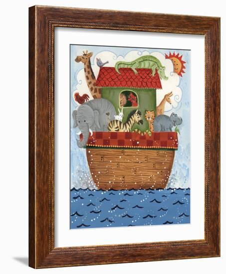 Noah's Ark 2-Beverly Johnston-Framed Giclee Print