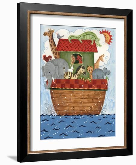 Noah's Ark 2-Beverly Johnston-Framed Giclee Print