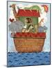 Noah's Ark 2-Beverly Johnston-Mounted Giclee Print