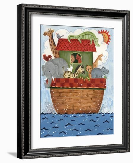 Noah's Ark 2-Beverly Johnston-Framed Giclee Print