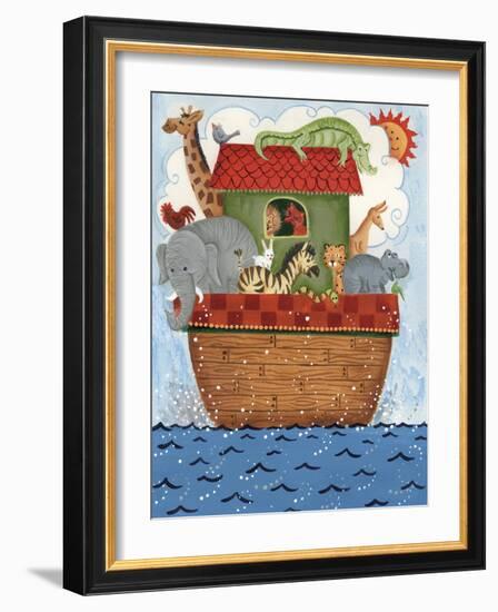 Noah's Ark 2-Beverly Johnston-Framed Giclee Print