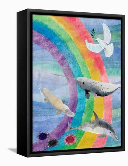 Noah's Ark II-Alicia Ludwig-Framed Stretched Canvas