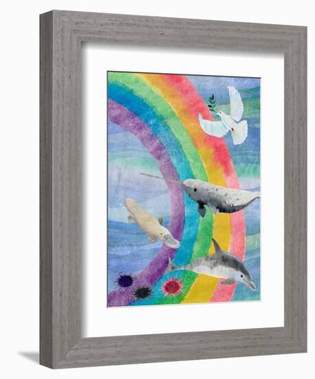 Noah's Ark II-Alicia Ludwig-Framed Art Print