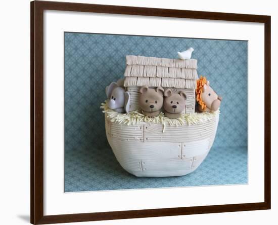 Noah's Ark Side View Bears-null-Framed Photographic Print