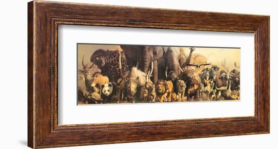 Noah's Ark-Haruko Takino-Framed Art Print