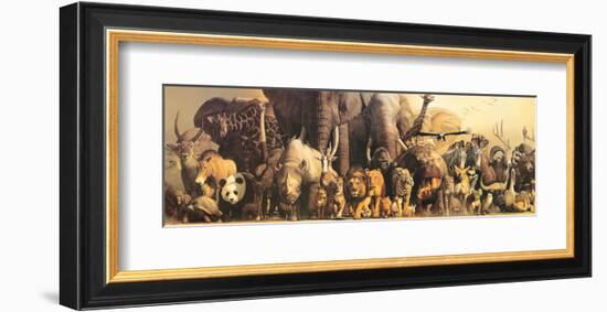 Noah's Ark-Haruko Takino-Framed Art Print
