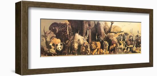 Noah's Ark-Haruko Takino-Framed Art Print