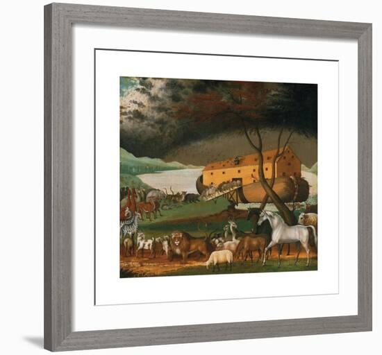 Noah's Ark-Edward Hicks-Framed Premium Giclee Print