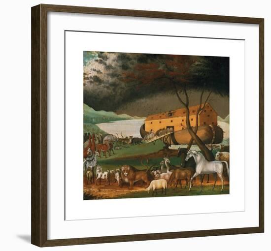 Noah's Ark-Edward Hicks-Framed Premium Giclee Print