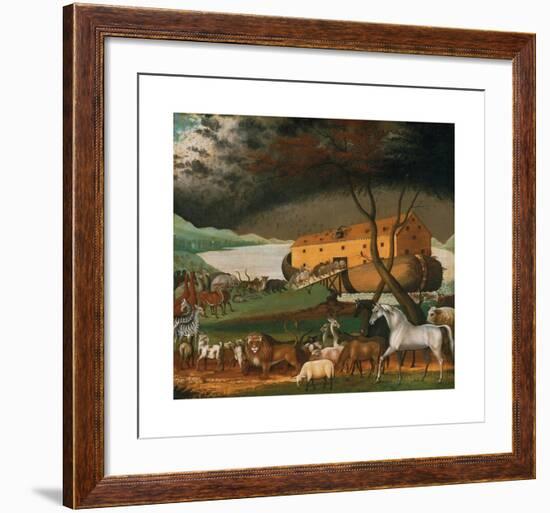 Noah's Ark-Edward Hicks-Framed Premium Giclee Print