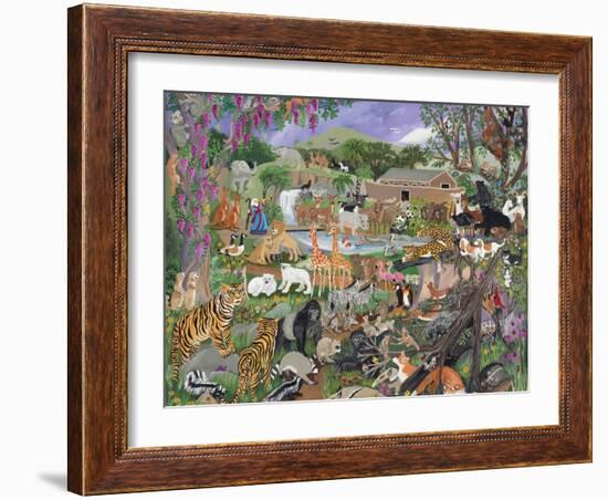 Noah’s Ark-Carol Salas-Framed Giclee Print