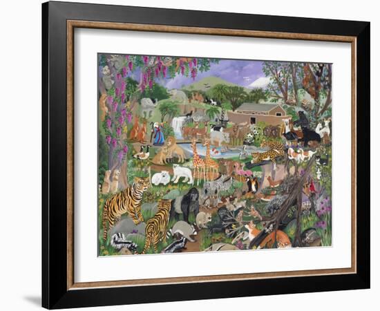 Noah’s Ark-Carol Salas-Framed Giclee Print