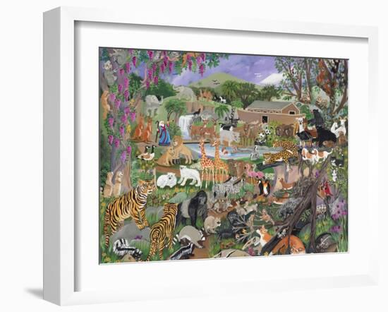 Noah’s Ark-Carol Salas-Framed Giclee Print