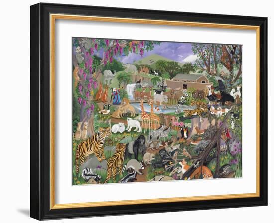 Noah’s Ark-Carol Salas-Framed Giclee Print