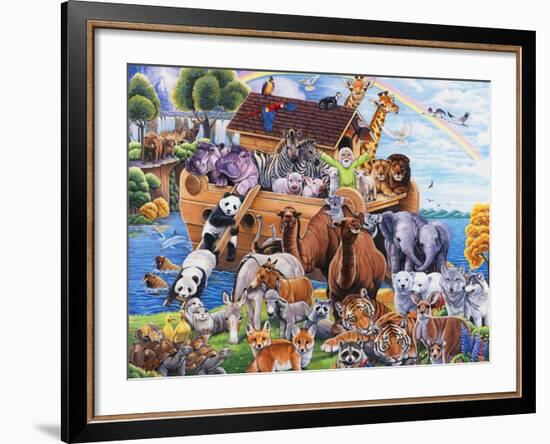 Noah’s Ark-Jenny Newland-Framed Giclee Print