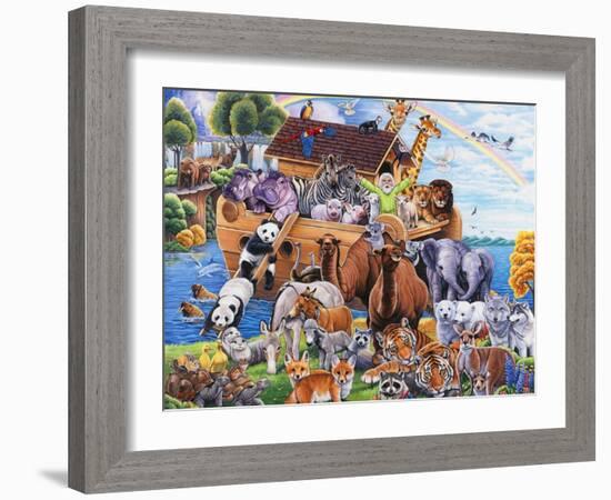 Noah’s Ark-Jenny Newland-Framed Giclee Print