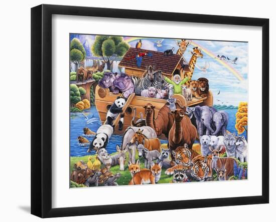 Noah’s Ark-Jenny Newland-Framed Giclee Print