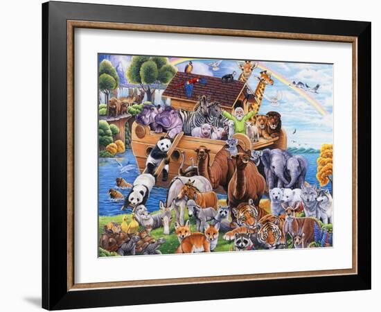 Noah’s Ark-Jenny Newland-Framed Giclee Print