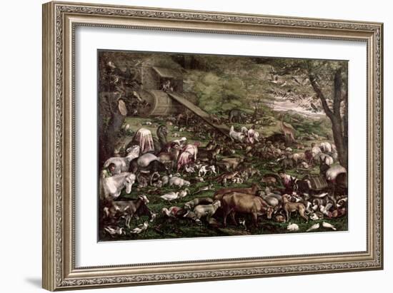 Noah's Ark-Francesco Bassano-Framed Giclee Print