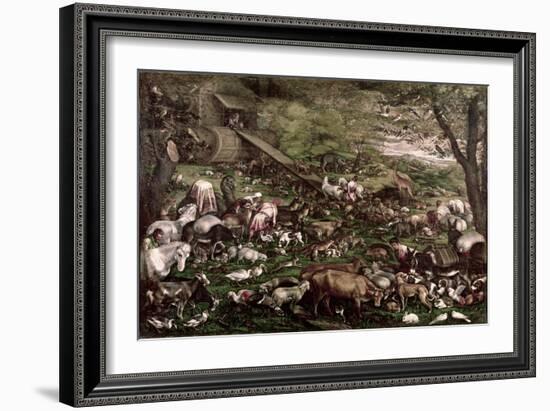 Noah's Ark-Francesco Bassano-Framed Giclee Print