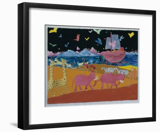 Noah's Ark-Erik Slutsky-Framed Giclee Print