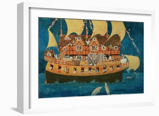 Noah's Ark-Linda Benton-Framed Premium Giclee Print