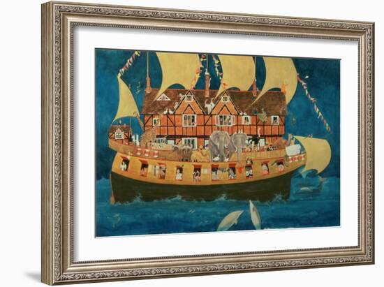 Noah's Ark-Linda Benton-Framed Giclee Print