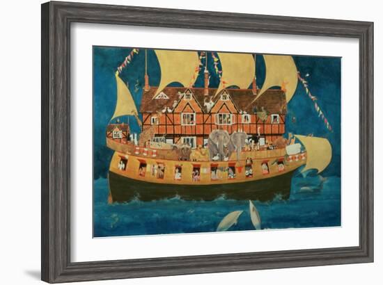 Noah's Ark-Linda Benton-Framed Giclee Print