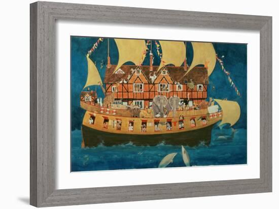 Noah's Ark-Linda Benton-Framed Giclee Print