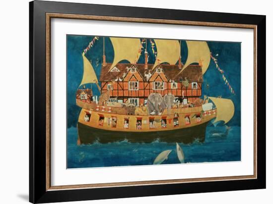 Noah's Ark-Linda Benton-Framed Giclee Print