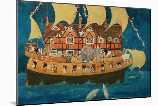 Noah's Ark-Linda Benton-Mounted Giclee Print